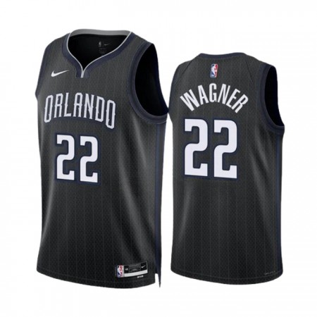 NBA Mænd Trøje Orlando Magic Franz Wagner 22 2022-23 Nike City Edition Sort Swingman NBA Mænd Trøje Orlando Magic Franz Wagner 22 2022-23 Nike City Edition Sort Swingman